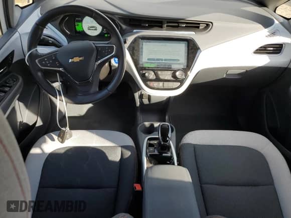 2021 Chevrolet Bolt EV LT with VIN 1G1FY6S05M4113243, listed as a Copart auction lot 83977935 with 39,381 mi miles and Salvage title. Bid and sale history available at DreamBid. Image 8.