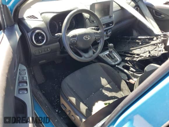 2023 Hyundai Kona SEL с VIN KM8K6CAB9PU940773, выставлен на аукционе Copart как лот 50190565 с пробегом 24 213 миль миль и Списание • Salvage title. История ставок и продаж доступна на DreamBid. Изображение 8.