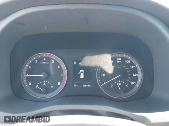 2017 Hyundai Tucson Sport with VIN KM8J3CA23HU549415, listed as a IAAI auction lot 42291143 with 86,649 mi miles and . Bid and sale history available at DreamBid. Image 7.