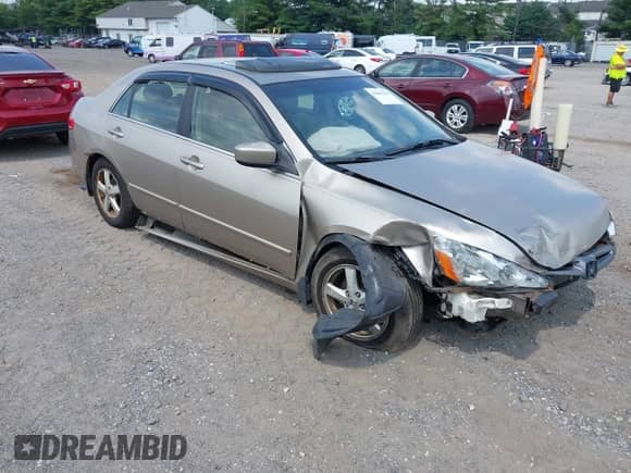 2003 Honda Accord EX with VIN JHMCM56683C013591, listed as a IAAI auction lot 42883936 with 199,776 mi miles and . Bid and sale history available at DreamBid. Image 1.