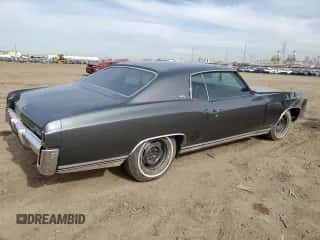 1970 Chevrolet Monte Carlo z VIN 138570B159672, wystawiony jako Copart lot #78476373 z przebiegiem 14 831 mil mil oraz Szkoda całkowita • Salvage title. Historia ofert i sprzedaży dostępna na DreamBid. Obrazek 3.