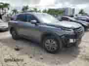 2024 Nissan Pathfinder SV with VIN 5N1DR3BA0RC285403, listed as a Copart auction lot 64843045 with 6,509 mi miles and Salvage title. Bid and sale history available at DreamBid. Image 4.