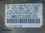 1990 Honda Civic with VIN JHMEE2752LS001520, listed as a Copart auction lot 50095545 with 456,252 mi miles and Salvage title. Bid and sale history available at DreamBid. Image 12.