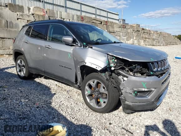 2019 Jeep Compass Limited с VIN 3C4NJDCB2KT735771, выставлен на аукционе Copart как лот 85911285 с пробегом 60 892 миль миль и Списание • Salvage title. История ставок и продаж доступна на DreamBid. Изображение 4.
