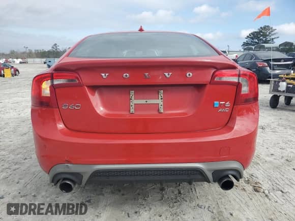 2014 Volvo S60 T6 with VIN YV1902FH9E2295525, listed as a Copart auction lot 42168935 with 152,277 mi miles and Salvage title. Bid and sale history available at DreamBid. Image 6.