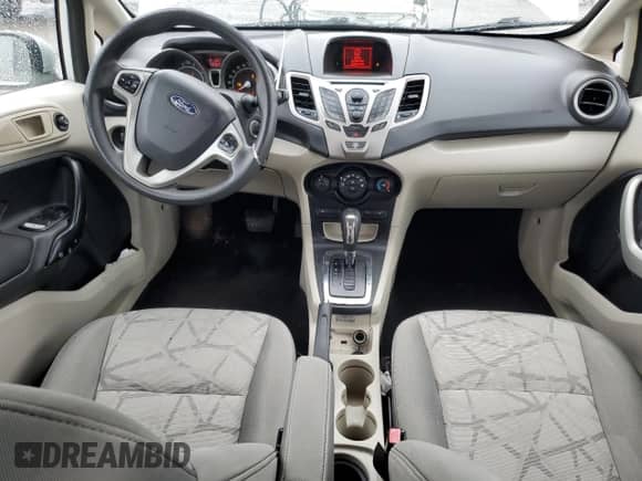 2012 Ford Fiesta SE with VIN 3FADP4BJ6CM126249, listed as a Copart auction lot 55529395 with 119,770 mi miles and Salvage title. Bid and sale history available at DreamBid. Image 8.