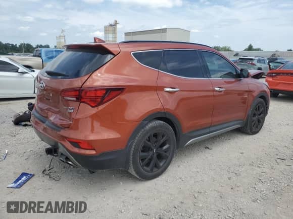 2018 Hyundai Santa Fe Ultimate with VIN 5XYZW4LAXJG506741, listed as a Copart auction lot 66303325 with 80,345 mi miles and Salvage title. Bid and sale history available at DreamBid. Image 3.
