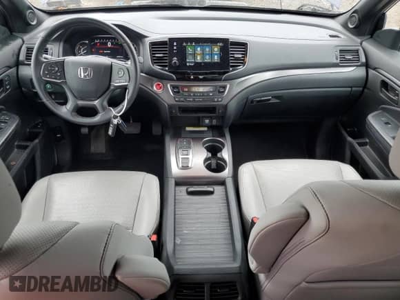 2022 Honda Passport EX-L with VIN 5FNYF8H54NB023046, listed as a Copart auction lot 63494925 with 27,245 mi miles and Salvage title. Bid and sale history available at DreamBid. Image 8.