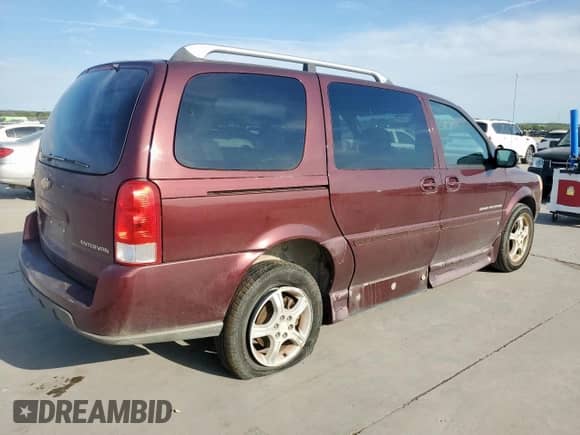 2006 Chevrolet Uplander Cargo с VIN 1GBDV13186D223082, выставлен на аукционе Copart как лот 49682435 с пробегом 123 049 миль миль и Списание • Salvage title. История ставок и продаж доступна на DreamBid. Изображение 3.