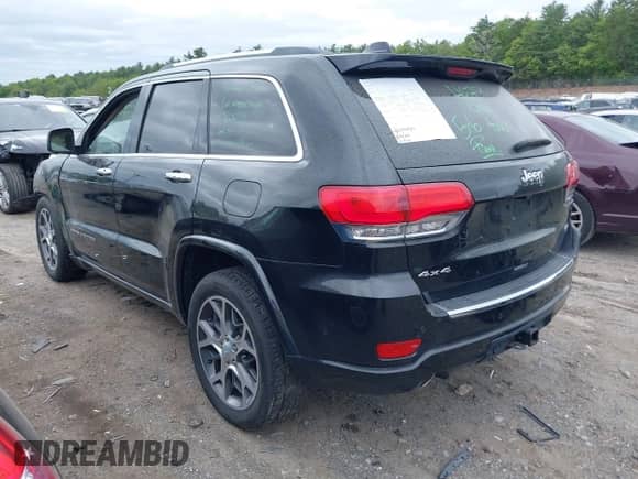 2019 Jeep Grand Cherokee High Altitude z VIN 1C4RJFCG2KC591143, wystawiony jako IAAI lot #42274186 z przebiegiem 41 601 mil mil oraz . Historia ofert i sprzedaży dostępna na DreamBid. Obrazek 3.