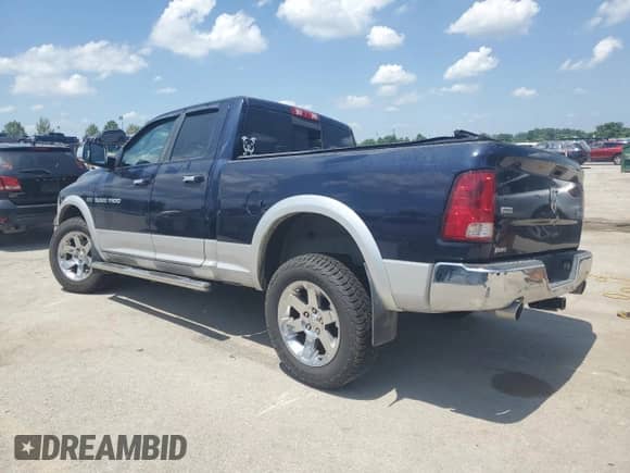 2012 Ram 1500 Laramie with VIN 1C6RD7JT2CS230054, listed as a Copart auction lot 62090745 with 92,925 mi miles and Clean title. Bid and sale history available at DreamBid. Image 2.