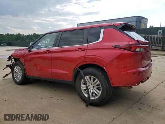 2024 Mitsubishi Outlander ES with VIN JA4J3UA82RZ005310, listed as a Copart auction lot 63404825 with 20,196 mi miles and Clean title. Bid and sale history available at DreamBid. Image 2.