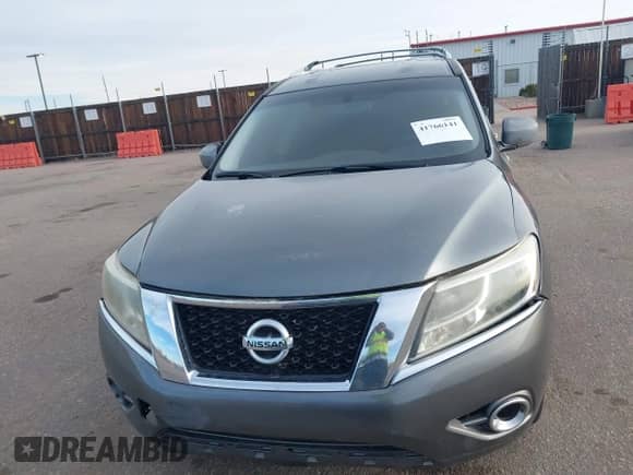 2015 Nissan Pathfinder SL with VIN 5N1AR2MM0FC635824, listed as a IAAI auction lot 41766141 with 101,883 mi miles and . Bid and sale history available at DreamBid. Image 12.