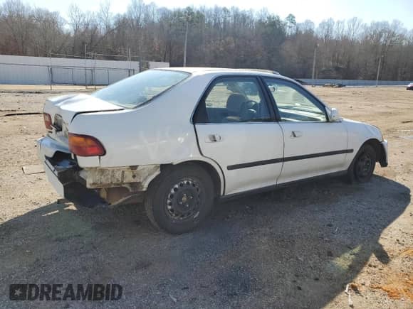 1994 Honda Civic with VIN JHMEH969XRS013959, listed as a Copart auction lot 45937305 with 162,329 mi miles and Salvage title. Bid and sale history available at DreamBid. Image 3.