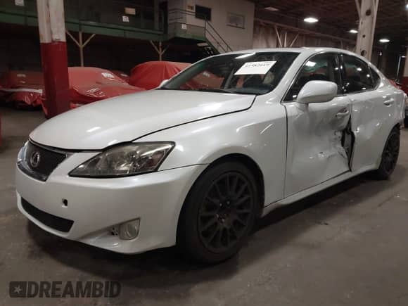 2006 Lexus IS 250 with VIN JTHBK262X62005211, listed as a IAAI auction lot 41582019 with 210,879 mi miles and . Bid and sale history available at DreamBid. Image 2.