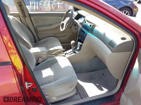 2003 Toyota Corolla CE с VIN 2T1BR32E53C028198, выставлен на аукционе IAAI как лот 43333119 с пробегом 180 656 миль миль и . История ставок и продаж доступна на DreamBid. Изображение 5.