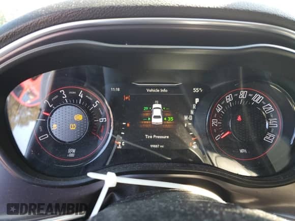 2016 Dodge Challenger SXT Plus with VIN 2C3CDZAG5GH120128, listed as a Copart auction lot 86441375 with 99,887 mi miles and Salvage title. Bid and sale history available at DreamBid. Image 9.