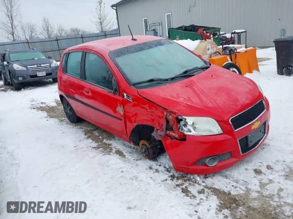 2010 Chevrolet Aveo 1LT with VIN KL1TD6DE2AB085804, listed as a IAAI auction lot 41274048 with 114,118 mi miles and . Bid and sale history available at DreamBid. Image 1.