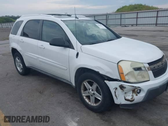 2005 Chevrolet Equinox LT с VIN 2CNDL73FX56201870, выставлен на аукционе IAAI как лот 42993592 с пробегом 149 871 миль миль и . История ставок и продаж доступна на DreamBid. Изображение 1.