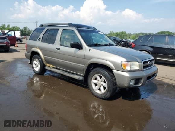 2003 Nissan Pathfinder SE z VIN JN8DR09Y83W839304, wystawiony jako Copart lot #60063455 z przebiegiem 212 469 mil mil oraz Szkoda całkowita • Salvage title. Historia ofert i sprzedaży dostępna na DreamBid. Obrazek 4.