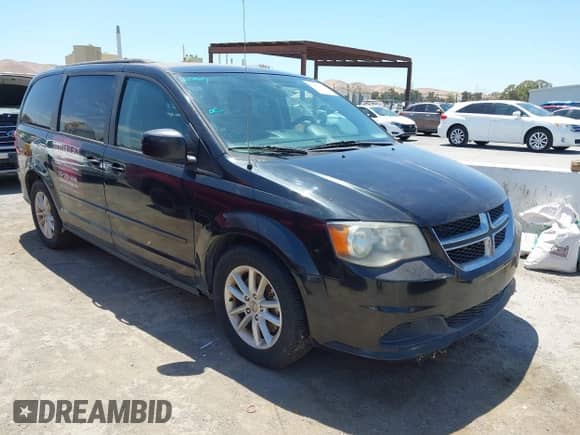 2014 Dodge Grand Caravan SXT 30th Anniversary with VIN 2C4RDGCG7ER392484, listed as a IAAI auction lot 42842133 with 163,973 mi miles and . Bid and sale history available at DreamBid. Image 1.