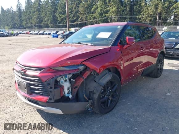 2020 Chevrolet Blazer LT с VIN 3GNKBHRS4LS557620, выставлен на аукционе IAAI как лот 43379692 с пробегом 52 444 миль миль и . История ставок и продаж доступна на DreamBid. Изображение 2.
