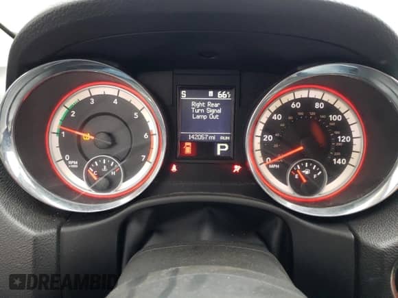 2012 Dodge Durango R/T with VIN 1C4SDHCT1CC180769, listed as a Copart auction lot 42774465 with 142,057 mi miles and Clean title. Bid and sale history available at DreamBid. Image 9.