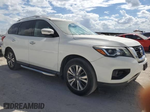 2018 Nissan Pathfinder SL with VIN 5N1DR2MN8JC607977, listed as a Copart auction lot 87223925 with 118,759 mi miles and Clean title. Bid and sale history available at DreamBid. Image 4.