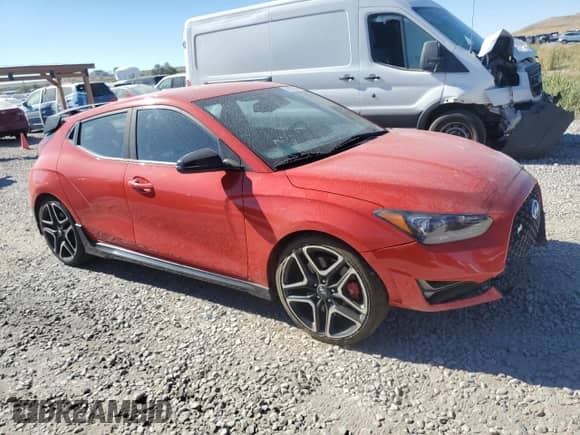 2021 Hyundai Veloster с VIN KMHT36AHXMU008774, выставлен на аукционе Copart как лот 68029645 с пробегом 55 391 миль миль и Списание • Salvage title. История ставок и продаж доступна на DreamBid. Изображение 4.