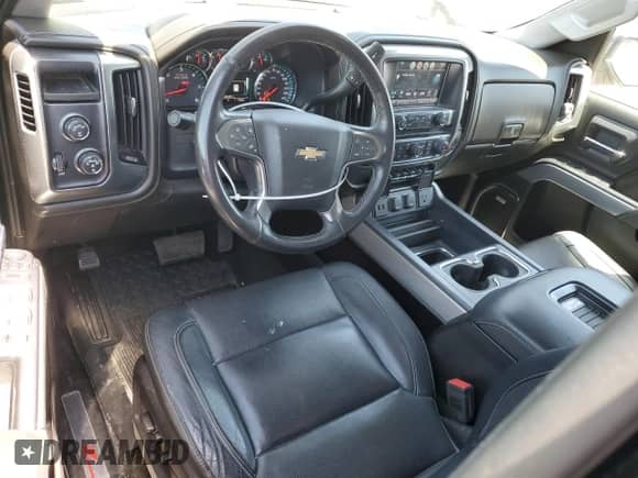 2017 Chevrolet Silverado 1500 LTZ with VIN 1GCVKSEC5HZ149848, listed as a Copart auction lot 54541825 with 104,291 mi miles and Salvage title. Bid and sale history available at DreamBid. Image 8.