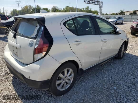 2017 Toyota Prius One с VIN JTDKDTB33H1597933, выставлен на аукционе Copart как лот 81950075 с пробегом 129 876 миль миль и Чистый • Clean title. История ставок и продаж доступна на DreamBid. Изображение 3.