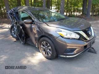 2017 Nissan Murano Platinum with VIN 5N1AZ2MH9HN151998, listed as a IAAI auction lot 43096837 with 174,513 mi miles and . Bid and sale history available at DreamBid. Image 1.