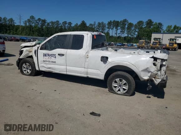 2021 Ford F-150 XLT z VIN 1FTEX1C55MKD93177, wystawiony jako Copart lot #55267915 z przebiegiem Nie podano mil oraz Szkoda całkowita • Salvage title. Historia ofert i sprzedaży dostępna na DreamBid. Obrazek 2.