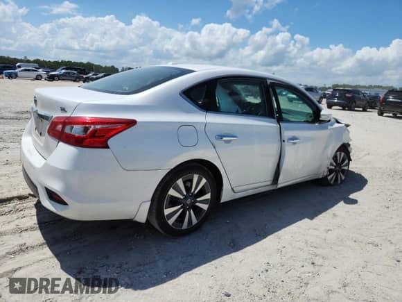 2019 Nissan Sentra SR with VIN 3N1AB7AP8KY277980, listed as a Copart auction lot 65126405 with 83,622 mi miles and Salvage title. Bid and sale history available at DreamBid. Image 3.