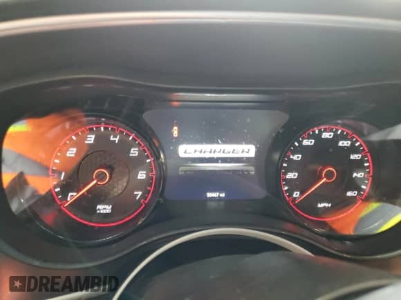 2020 Dodge Charger R/T with VIN 2C3CDXCT7LH153799, listed as a Copart auction lot 80751745 with 50,467 mi miles and Salvage title. Bid and sale history available at DreamBid. Image 9.