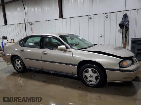 2003 Chevrolet Impala with VIN 2G1WF52E239310300, listed as a Copart auction lot 83940665 with 116,683 mi miles and Salvage title. Bid and sale history available at DreamBid. Image 4.