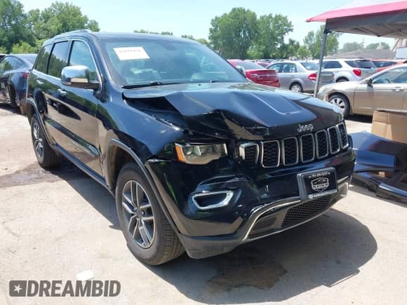 2020 Jeep Grand Cherokee Limited X with VIN 1C4RJFBG8LC445431, listed as a IAAI auction lot 42691431 with 55,620 mi miles and . Bid and sale history available at DreamBid. Image 1.