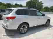 2013 Nissan Pathfinder S with VIN 5N1AR2MN8DC682931, listed as a Copart auction lot 67012455 with 141,105 mi miles and Salvage title. Bid and sale history available at DreamBid. Image 3.