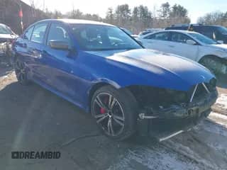 2022 BMW 3 Series M340i xDrive z VIN 3MW5U9J01N8C30444, wystawiony jako IAAI lot #41506107 z przebiegiem 35 009 mil mil oraz . Historia ofert i sprzedaży dostępna na DreamBid. Obrazek 1.