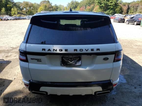 2022 Land Rover Range Rover Sport HST with VIN SALWS2RU9NA203341, listed as a Copart auction lot 82049815 with 79,898 mi miles and Clean title. Bid and sale history available at DreamBid. Image 6.