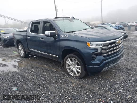 2022 Chevrolet Silverado 1500 High Country с VIN 3GCUDJET1NG668701, выставлен на аукционе IAAI как лот 42859797 с пробегом Не указан миль и . История ставок и продаж доступна на DreamBid. Изображение 1.