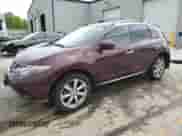 2013 Nissan Murano SV with VIN JN8AZ1MWXDW311506, listed as a Copart auction lot 54844945 with 156,110 mi miles and Salvage title. Bid and sale history available at DreamBid. Image 1.