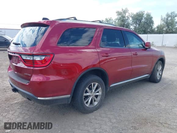 2014 Dodge Durango Limited with VIN 1C4RDJDG6EC508584, listed as a IAAI auction lot 42962834 with 188,641 mi miles and . Bid and sale history available at DreamBid. Image 4.