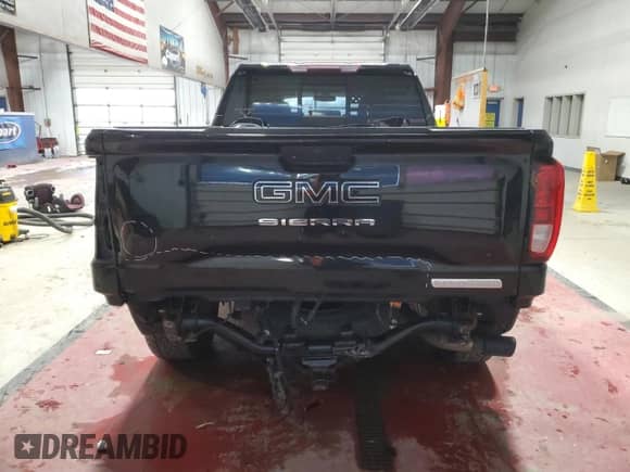 2020 GMC Sierra 1500 Elevation with VIN 1GTR9CED1LZ317294, listed as a Copart auction lot 41641435 with 64,698 mi miles and Salvage title. Bid and sale history available at DreamBid. Image 6.