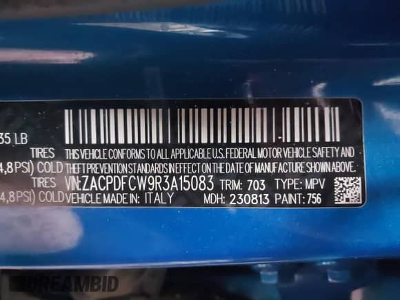 2024 Dodge Hornet R/T z VIN ZACPDFCW9R3A15083, wystawiony jako IAAI lot #41595221 z przebiegiem 16 119 mil mil oraz . Historia ofert i sprzedaży dostępna na DreamBid. Obrazek 9.