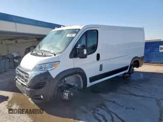 2023 Ram ProMaster Cargo с VIN 3C6LRVVGXPE590285, выставлен на аукционе Copart как лот 61132185 с пробегом Не указан миль и Списание • Salvage title. История ставок и продаж доступна на DreamBid. Изображение 1.