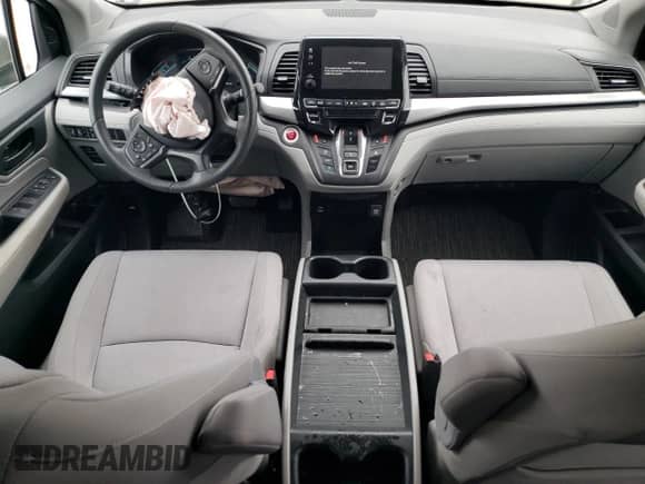 2023 Honda Odyssey EX с VIN 5FNRL6H53PB060058, выставлен на аукционе Copart как лот 53415865 с пробегом 24 778 миль миль и Списание • Salvage title. История ставок и продаж доступна на DreamBid. Изображение 8.