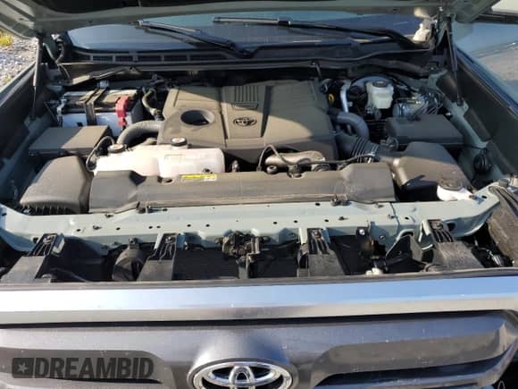 2025 Toyota Tundra Limited with VIN 5TFJA5EC2SX038468, listed as a Copart auction lot 59347545 with 12,460 mi miles and Salvage title. Bid and sale history available at DreamBid. Image 11.