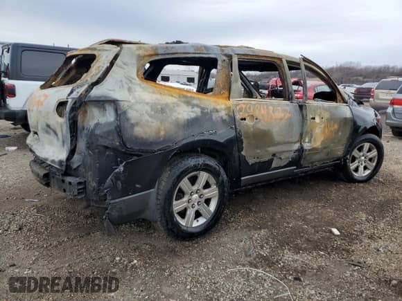 2010 Chevrolet Traverse 2LT с VIN 1GNLRGEDXAS155014, выставлен на аукционе Copart как лот 50906255 с пробегом Не указан миль и На запчасти • Non repairable. История ставок и продаж доступна на DreamBid. Изображение 3.