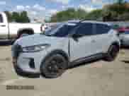 2024 Nissan Kicks SR with VIN 3N1CP5DV8RL532238, listed as a Copart auction lot 84422395 with 33,893 mi miles and Salvage title. Bid and sale history available at DreamBid. Image 1.